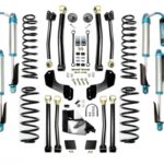 Jeep JL 4.5 Inch Lift Kit 18-Pres Wrangler JL Enforcer Overland Lift Stage 4 with  EVO SPEC King 2.5 Shocks EVO Mfg