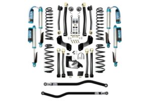 Jeep JL 4.5 Inch Lift Kit 18-Pres Wrangler JL Enforcer Overland Lift Stage 4 Plus with  EVO SPEC King 2.5 Shocks EVO Mfg