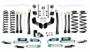 Jeep Wrangler JLU 4.5 Inch Heavy Duty High Clearance Long Arm Suspension System with EVO SPEC King Shocks EVO Manufacturing