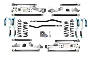 Jeep Wrangler JLU 4.5 Inch JLU High Clearance Plus Long Arm with EVO SPEC King 2.5 Shocks EVO Mfg