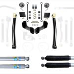 Jeep Gladiator JT 2.5 Inch Enforcer Overland Stage 2 w/ Bilstein 5100 Shocks EVO Manufacturing