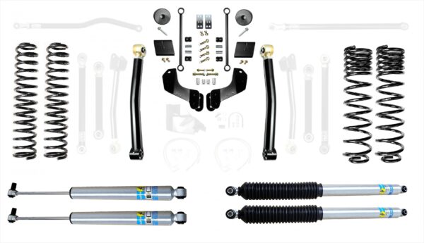 Jeep Gladiator JT 2.5 Inch Enforcer Overland Stage 2 w/ Bilstein 5100 Shocks EVO Manufacturing