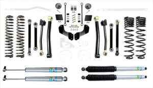 Jeep Gladiator JT 2.5 Inch Enforcer Overland Stage 4 w/ Bilstein 5100 Shocks EVO Manufacturing