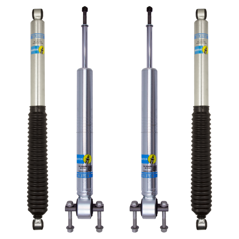 Bilstein 5100 02.5" Front, 01" Rear Lift Shocks for 20212023 Ford F