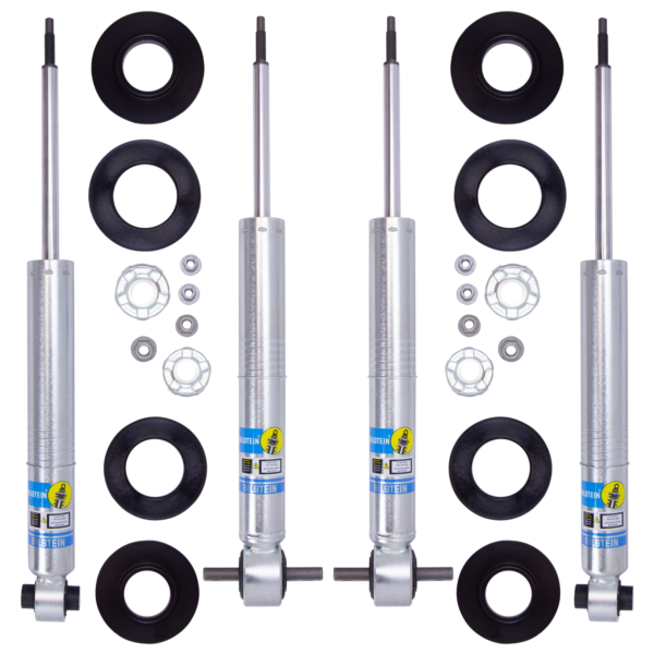 Bilstein B8 5100 (RHA) 0-2.3" Front, 0-1.8" Rear Lift Shocks for 2021 Chevrolet Suburban 1500 2WD/4WD