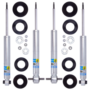 Bilstein B8 5100 (RHA) 0-2.3" Front, 0-1.8" Rear Lift Shocks for 2021 Chevrolet Suburban