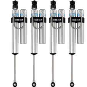 Bilstein B8 5160 Remote Reservoir 3-4.5" Front, 1.5-2.5" Rear Lift Shocks for 2020-2021 Jeep Gladiator JT