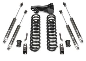 ReadyLift 2.5 Coil Spring Front Lift Kit W-Falcon 1.1 Monotube Shocks Front-Rear For 2017-2021 Ford Super Duty Diesel 4WD 46-27240
