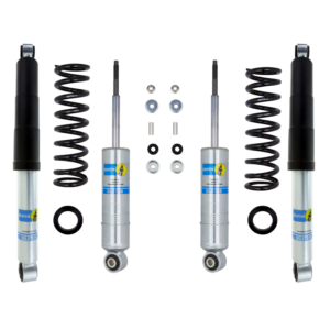 Bilstein B8 6112 0-1.6" Front, 0-1" Rear Lift Shocks, Coils Kit for 2005-2015 Nissan Xterra 4WD