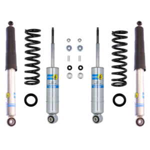 Bilstein B8 6112 0-2.75" Front, 0-1" Rear Lift Shocks, Coils Kit for 2005-2021 Nissan Frontier 2WD/4WD