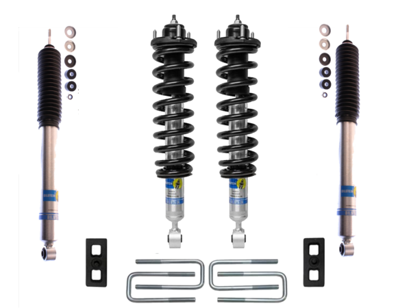 Bilstein 5100 1.5-3" Lift Kit with Assembled Coilovers for 2000-2006 Toyota Tundra