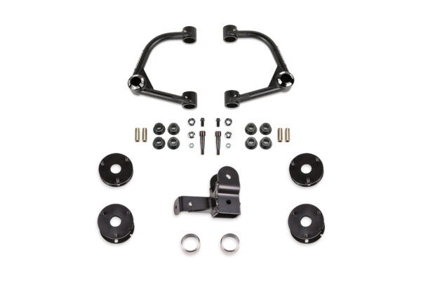Fabtech 3 Lift Kit for 2021-2022 Ford Bronco 4WD with Uniball UCA Front and Rear Shock Spacers k2383