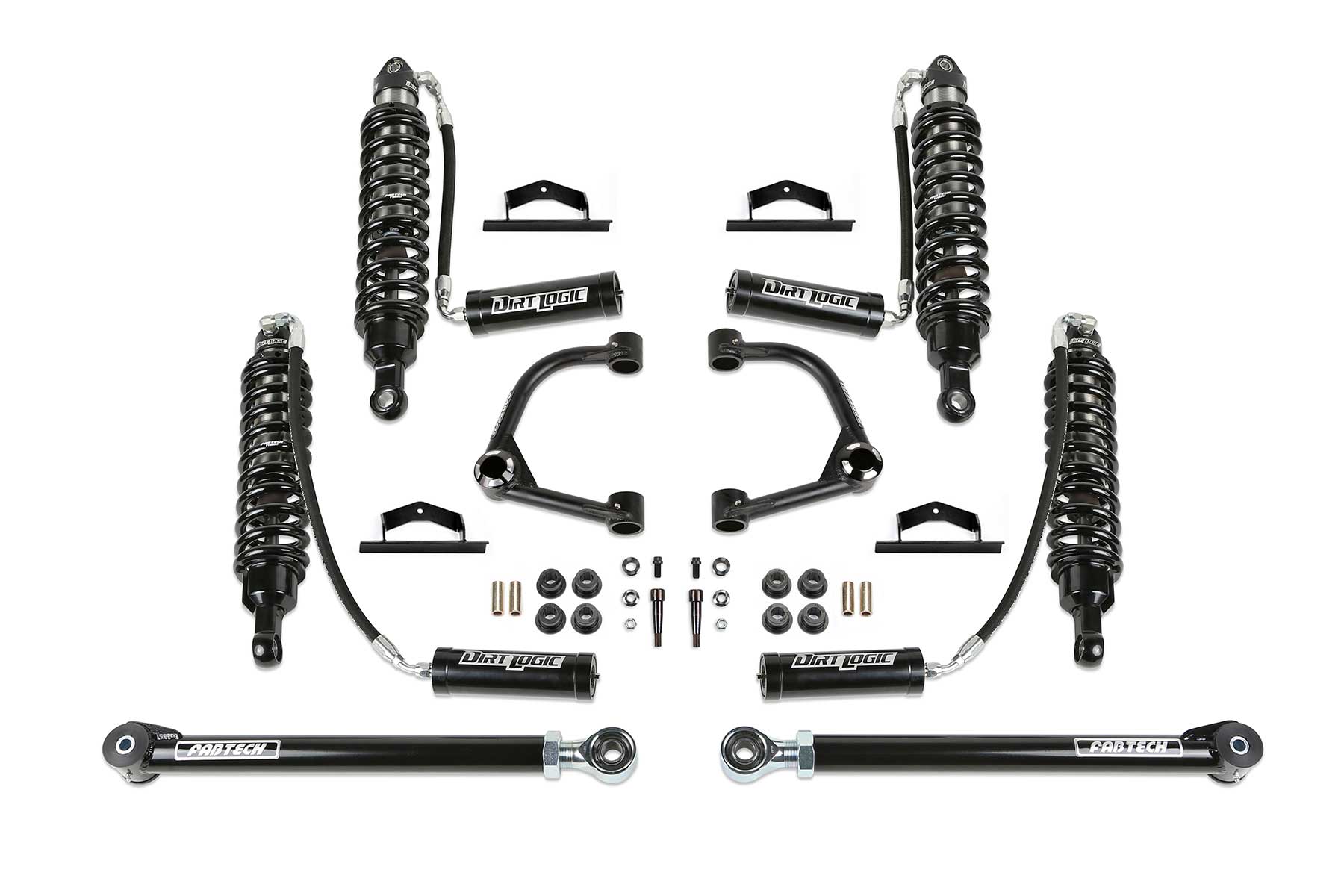 Fabtech 4 Lift Kit For 2021 2023 Ford Bronco 4wd With Uniball Uca