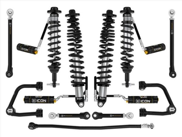 ICON 2-4 Lift kit Stage 7 Tubular System for 2021-2022 Ford Bronco 2WD-4WD Suspension K40007T
