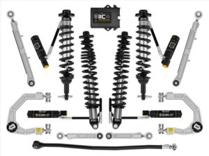 ICON 2-4 Lift kit Stage 8 Billet System for 2021-2022 Ford Bronco 2WD-4WD Suspension K40008