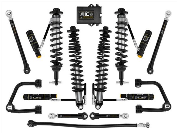 ICON 2-4 Lift kit Stage 8 Tubular System for 2021-2022 Ford Bronco 2WD-4WD Suspension K40008T