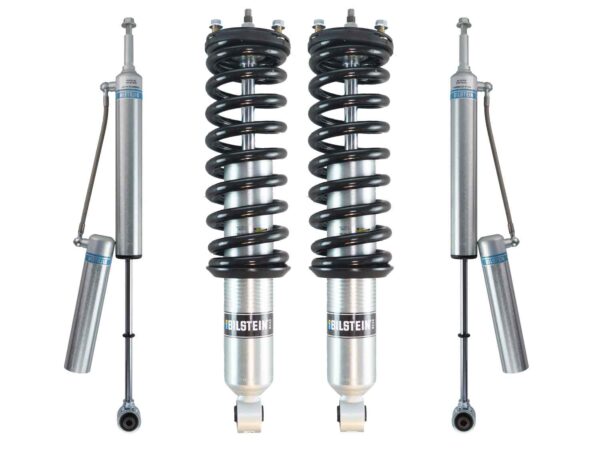 Bilstein 6112 0.75-2.5" Front Assembled Coilovers, 5160 Rear 0-1" Shocks for 2007-2021 Toyota Tundra