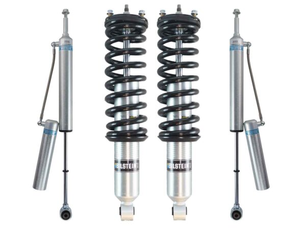 Bilstein 6112 0.75-2.5" Front Assembled Coilovers, 5160 Rear 0-1" Shocks for 2007-2021 Toyota Tundra