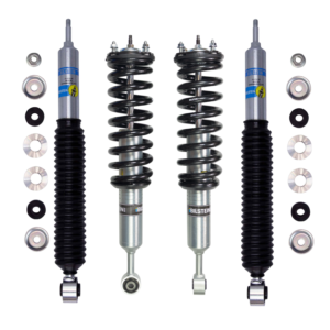 Bilstein 6112 0.75-2.5 Front Lift Assembled Coilovers with Rear 5100 Shock Options for 2007-2021 Toyota Tundra