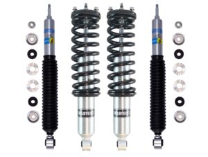 Bilstein 6112 0.75-2.5" Front Lift Assembled Coilovers with Rear 5100 Shock Options for 2007-2021 Toyota Tundra