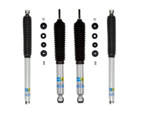 Bilstein 5100 2-2.5 Front, 0-1 Rear Lift Shocks for 2017-2022 Ford F-250 4WD