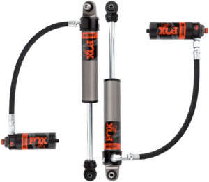 Fox Factory Race Series 0-2.5 Rear Lift Shocks for 1988-2019 Nissan Patrol Y61 2WD-4WD with 2.5 Reservoir Compression Adjustable