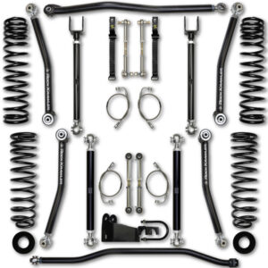 Rock Krawler JKU 2.5 Inch X Factor Lift Kit 07-18 Wrangler 4 Dr - JK25XF-4