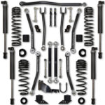 Rock Krawler JLU 2.5 Inch X Factor System - Stage 1 18-Pres Wrangler JL - JL25XF-4S1