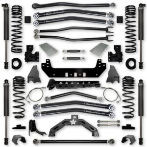 Gladiator Lift Kit 4.5 Inch Adventure-X No Limits Long Arm System Stage 1 For 20-Pres Jeep Gladiator Rock Krawler - JT45AXNL-DS1