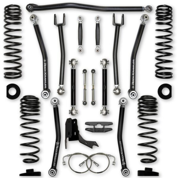 Gladiator Lift Kit 4.5 Inch X Factor No Limits System For 20-Pres Jeep Gladiator Rock Krawler - JT45NL-D