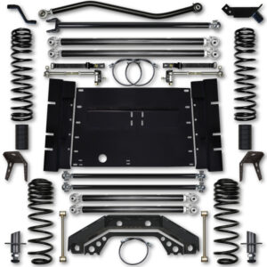 Rock Krawler LJ 4.5 Inch X Factor Long Arm 4 Inch Stretch Lift Kit 04-06 Wrangler Unlimited - LJ45XFLA-4S