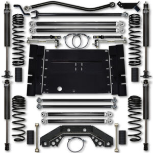 Rock Krawler LJ 4.5 Inch X Factor Stg 1 Long Arm Lift Kit w/ 2.25 RRD Shocks 04-06 Wrangler Unlimited - LJ45XFLA-S1