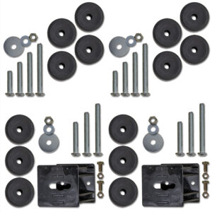 Rock Krawler JK 1-4 Inch Front and Rear Bump Stop Kit - RK07123