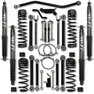 Rock Krawler TJ 2.0 Inch X Factor Short Arm Lift Kit w/ Twin Tube Shocks 97-06 Wrangler - TJ20XF-TT