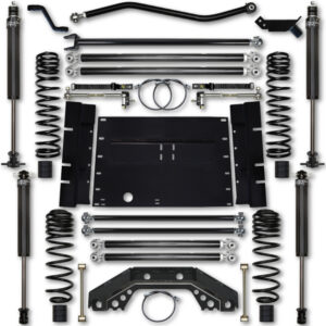 Rock Krawler TJ 3.5 Inch X Factor Stg 1 Long Arm Lift Kit w/ 2.25 RRD Shocks 03-06 Wrangler - TJ35XFLA-02S1