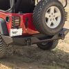 Rugged Ridge XHD Rear Bumper for 1976-1983 Jeep Wrangler CJ