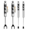 Fox 2.0 IFP 0-3.5 Front and Rear Lift Shocks For 2011-2019 Chevy Silverado 3500HD 2WD-4WD