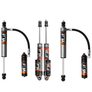 Fox 2.5 Perf Elite Series 2-3.5 Front and Rear Lift Shocks for 2013-2017 Ram 3500 4wd