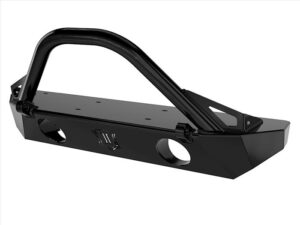 ICON Comp Series Front Bumper with Fogs Bars and Tabs for 2007-2018 Jeep Wrangler JK