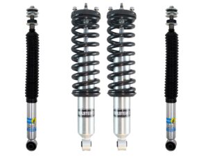 Bilstein 6112 Assembled 1.3-2.9" Front Coilovers 0-1" Rear Lift Shocks Kit for 2001-2007 Toyota Sequoia 4WD