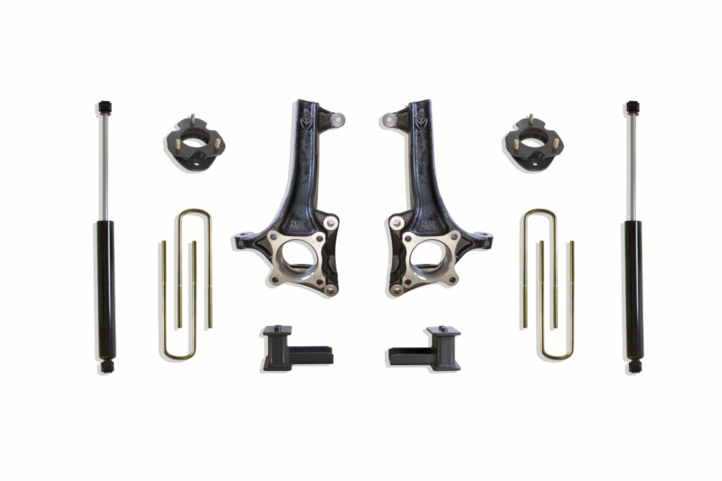 MaxTrac 4" Front and 6.5" Rear Lift Kit with MaxTrac Shocks for 2021