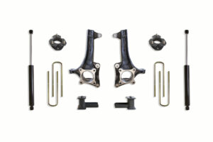 MaxTrac 4 Front and 6.5 Rear Lift Kit with MaxTrac Shocks for 2021-2022 Ford F-150 2WD K884164