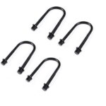 Zone Offroad Automotive Axle U-Bolt Kit 3-4 X 3-5-8 X 14-Round (Universal Fit)