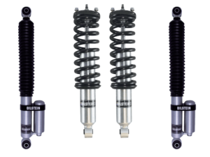 Bilstein 6112 0-2.75" Assembled Front and B8 5160 RR 0-1.5" Rear Lift Shocks for 2015-2022 Chevy Colorado 2WD/4WD