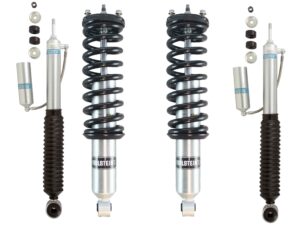 Bilstein 6112 Assembled 1.9-3.4" Front and 5160 0-2" Rear Lift Shocks for 07-09 Toyota FJ Cruiser 4WD