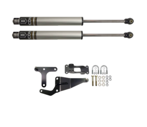 ICON Dual Steering Stabilizer with ICON Shocks for 1999-2004 Ford F-350 SuperDuty