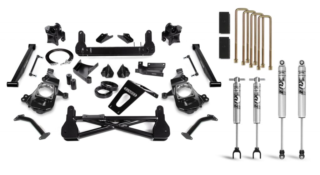 Cognito 7" Standard Lift Kit with Fox PSMT 2.0 Shocks For 2022