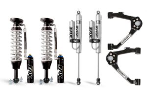 Cognito 3" Elite Leveling Kit with Fox FSRR Shocks for 07-18 Silverado/Sierra 1500 2WD/4WD With OEM Cast Steel Control Arms