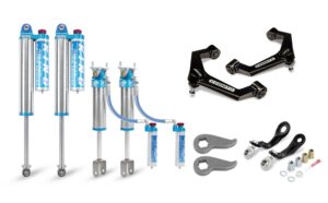 Cognito 3" Elite Leveling Kit with King 2.5 Reservoir Shocks For 11-19 Silverado Sierra 2500/3500 2WD/4WD