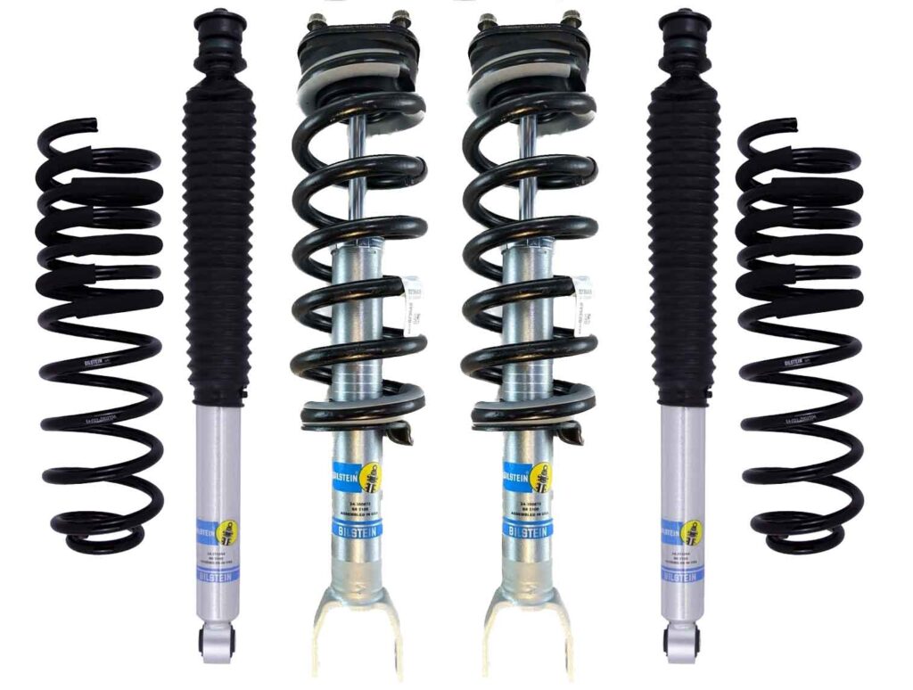 Bilstein B8 5100 02.6" Front Lift Adjustable Coilovers with Rear